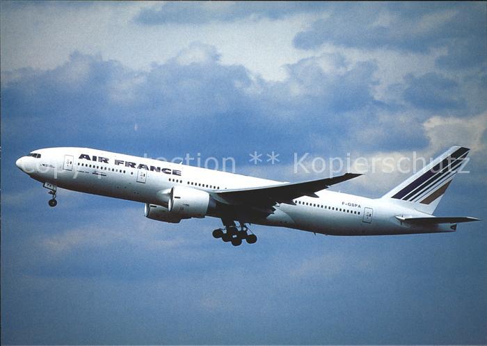 Flugzeuge Zivil Air France B-777-228 F-GSPA