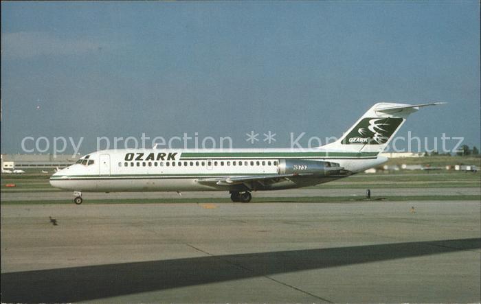 Flugzeuge Zivil Ozark Air Lines DC-9-15 N973Z