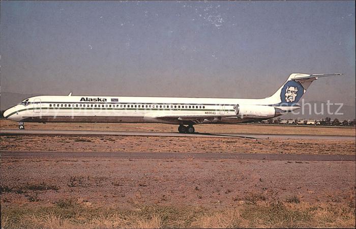Flugzeuge Zivil Alaska McDouglas DC-9-83 MD-83 N930AS c/n 49363