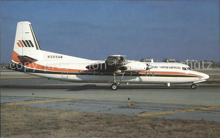 Flugzeuge Zivil Air Wisconsin Fokker F27-500 N505AW