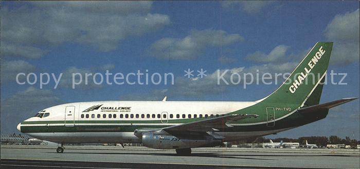 Flugzeuge Zivil Challenge Boeing 737-2K2C Advanced PH-TVD