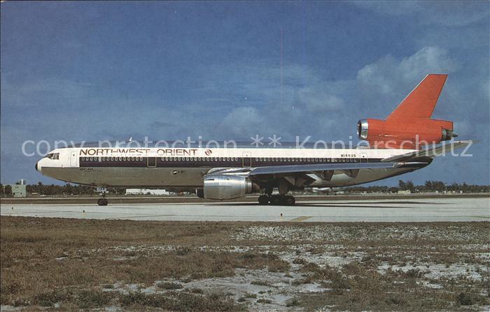 Flugzeuge Zivil Northwest Orient McDonnell Douglas DC-10-40 NI44US