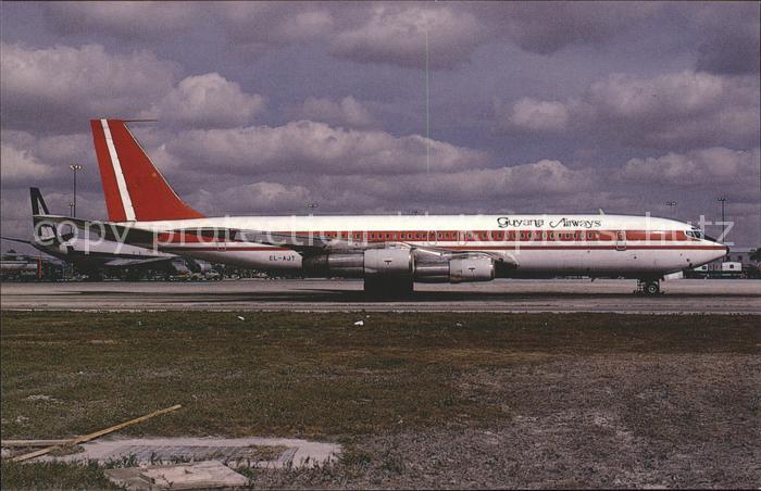 Flugzeuge Zivil Guyana Airways Boeing 707-344B c/n  18891