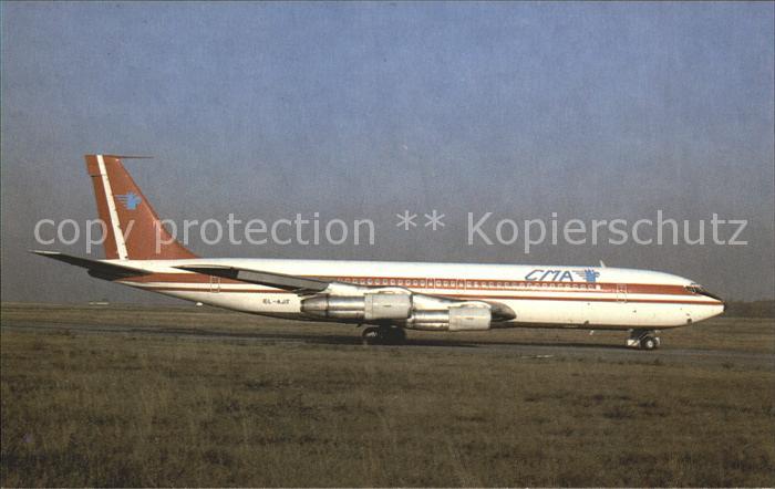 Flugzeuge Zivil Cargo Moravia Airlines Boeing 707 EL-AJT