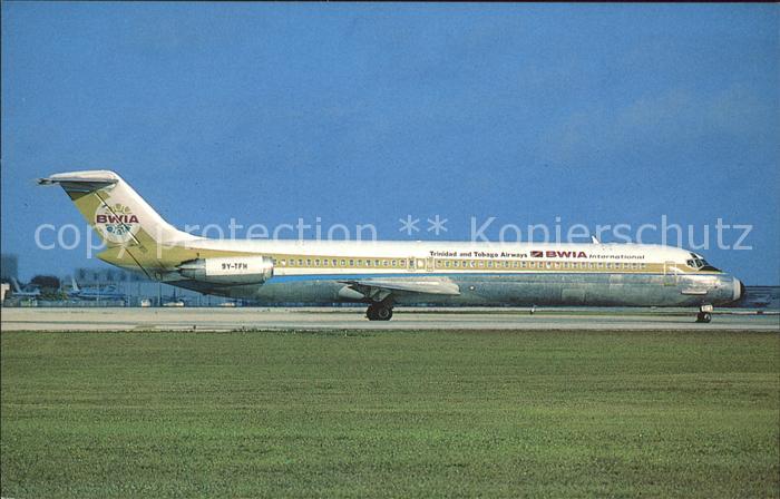 Flugzeuge Zivil BWIA International McDonnell Douglas DC