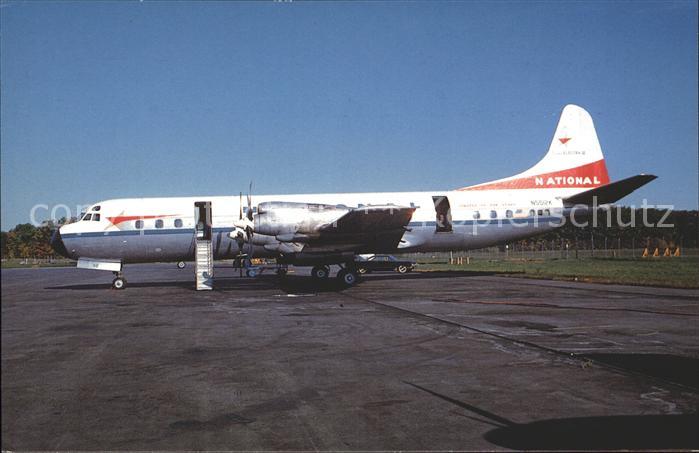 Flugzeuge Zivil National Lockheed L188A Electra N5012K c/n 1107