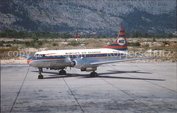 Flugzeuge Zivil Martin's Air Charter Convair 340-48 PH-CGD c/n 104