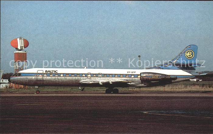 Flugzeuge Zivil Baltic Aerospatiale Caravelle 10B OY-STF c/n 257