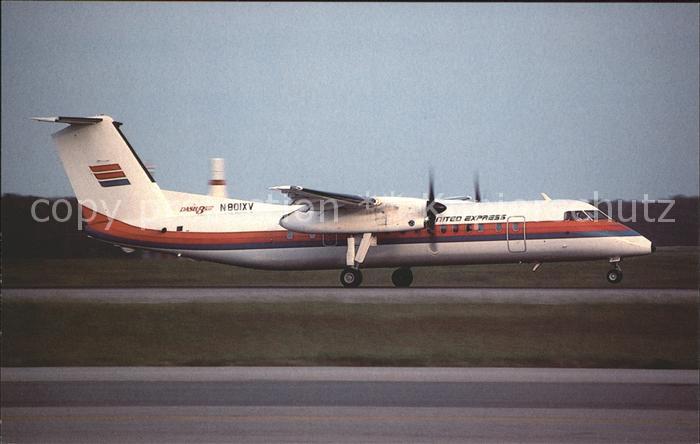 Flugzeuge Zivil United Express Presidential Airways DeHavilland Dash 8-301 N801X