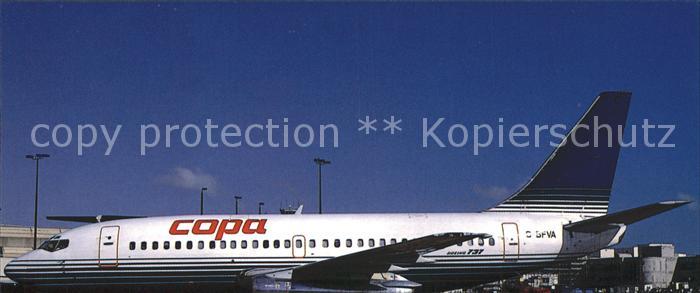 Flugzeuge Zivil Copa Boeing 737-204 c/n 21693 G-BFVA c/n 21693