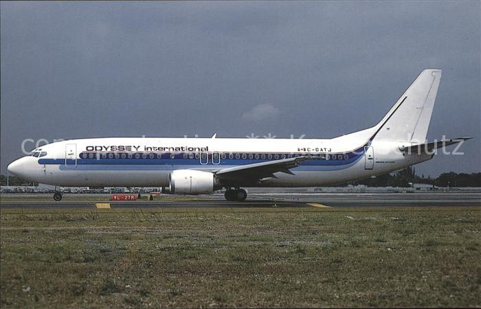 Flugzeuge Zivil Odyssey International Boeing 737-4YO c/