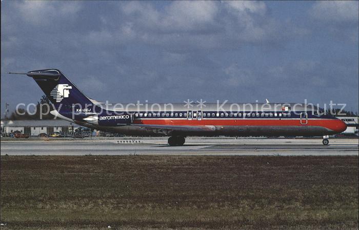 Flugzeuge Zivil Aeromexico Douglas DC-9-32 c/n 47594 XA-DEJ