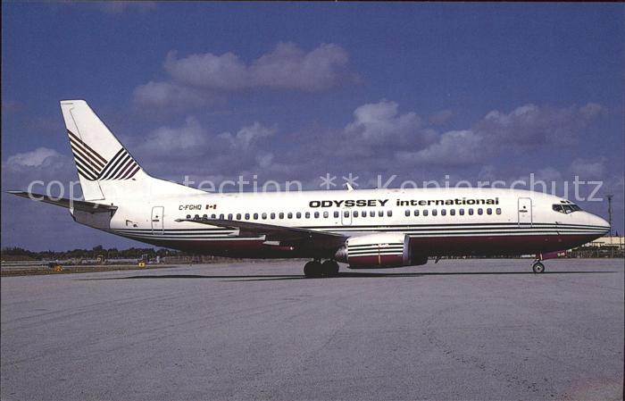 Flugzeuge Zivil Odyssey International Boeing 737-3S3 c/n 23811 C-FGHQ