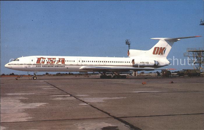 Flugzeuge Zivil CSA TU-154M OK-VCG c/n 838 unknown