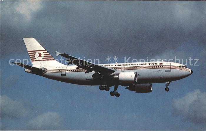 Flugzeuge Zivil Thy Turkish Airlines A310-304 TC-JDA MSN 496