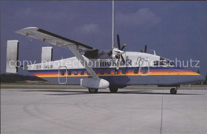 Flugzeuge Zivil MUK Air Shorts 330-200 c/n SH 3069 OY-MUB