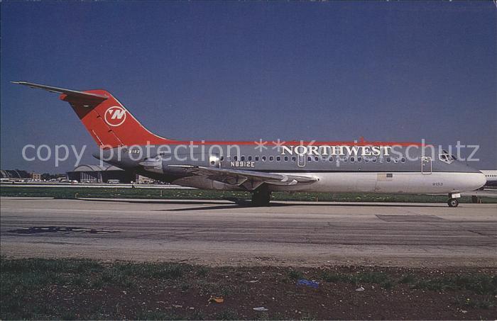 Flugzeuge Zivil Northwest Airlines Douglas DC-9-14 c/n 45829 N8912E