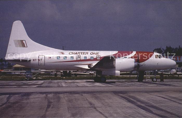 Flugzeuge Zivil Charter One Convair CV 580 N117GT