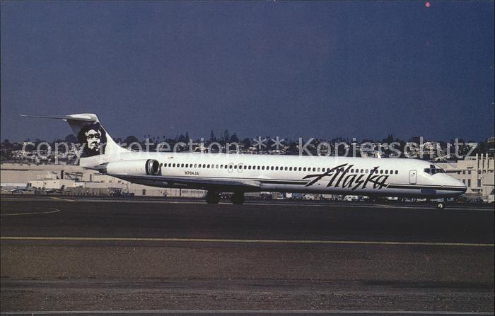 Flugzeuge Zivil Alaska McDonnell Douglas MD-82 c/n 49386 N784JA
