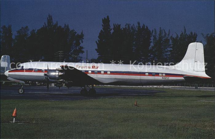 Flugzeuge Zivil Trans Air Douglas DC-7B c/n 45342 N1097