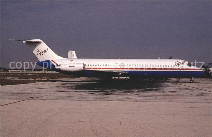 Flugzeuge Zivil Spirit Airlines McD Douglas DC-9-31 c/n 47526 N934ML