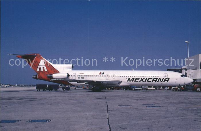 Flugzeuge Zivil Mexicana Boeing 727-264 Adv. c/n 22156 XA-MED