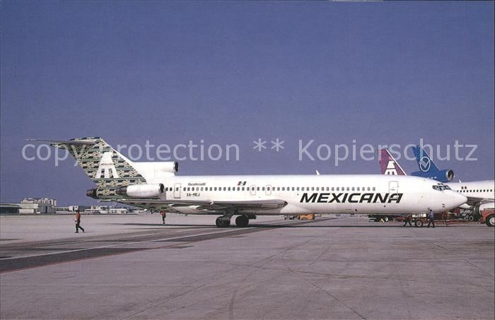 Flugzeuge Zivil Mexicana Boeing 727-264 Adv. c/n 22411 XA-MEJ