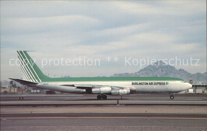 Flugzeuge Zivil Burlington Air Express Boeing B-707-323C N8405 MSN 19585
