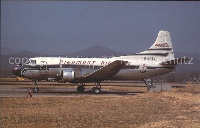 Flugzeuge Zivil Piedmont Airlines Martin 4-0-4 N40433 MSN 14168