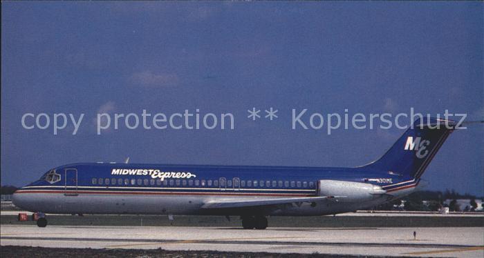 Flugzeuge Zivil Midwest Express DC-9-32 N301HE