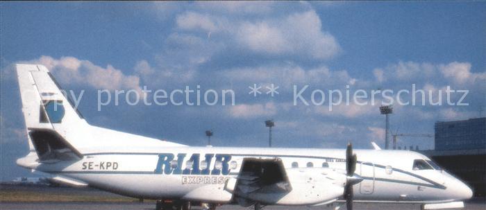 Flugzeuge Zivil Riair Express Saab SF 340A SE-KPD c/n 340A-037