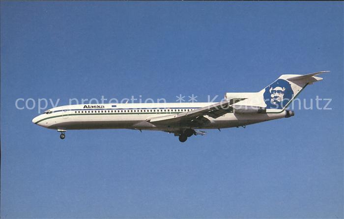 Flugzeuge Zivil Alaska Airlines Boeing 727-227 N308AS