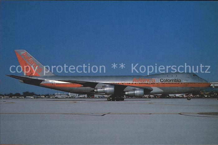 Flugzeuge Zivil Avianca Colombia Boeing 747-123 N9664 c/n 20103/65