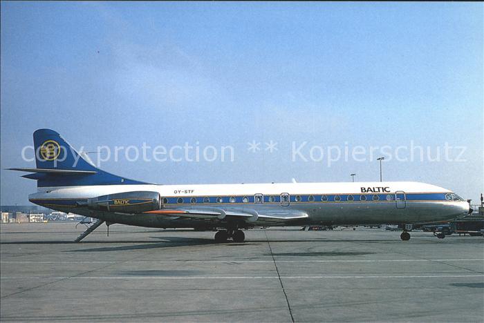 Flugzeuge Zivil Baltic Aviation Sud-Aviation SE210 Caravelle 10B3 OY-STF c/n 257