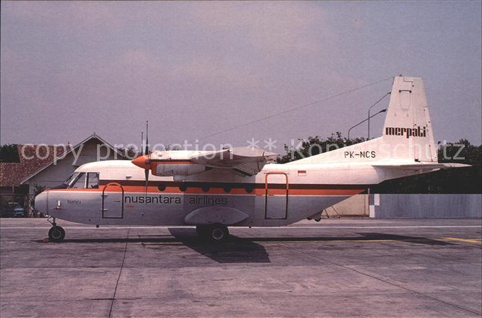 Flugzeuge Zivil Merpati Nusantara Airlines IPNT CASA 21