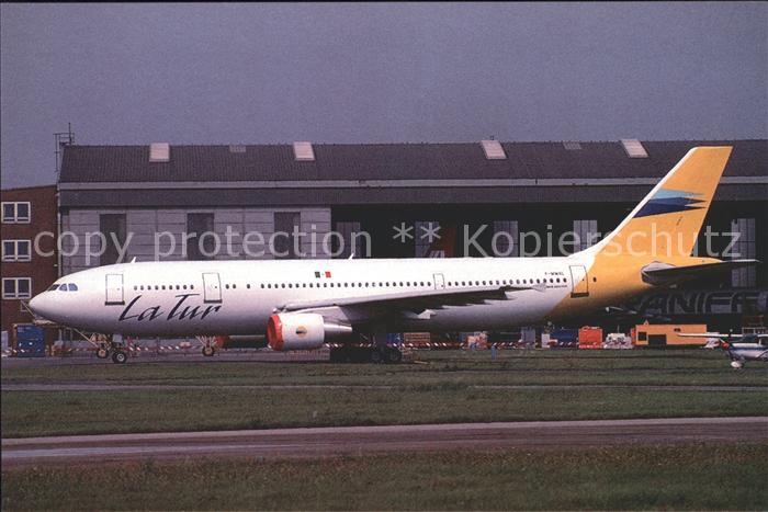 Flugzeuge Zivil La tur Airlines A300B4-622R cn530 F-WWAL