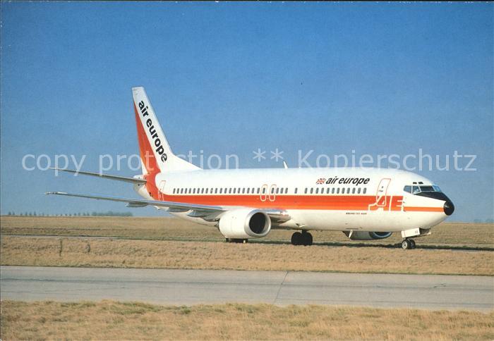 Flugzeuge Zivil Air Europe Boeing 737-400 G-BPKB