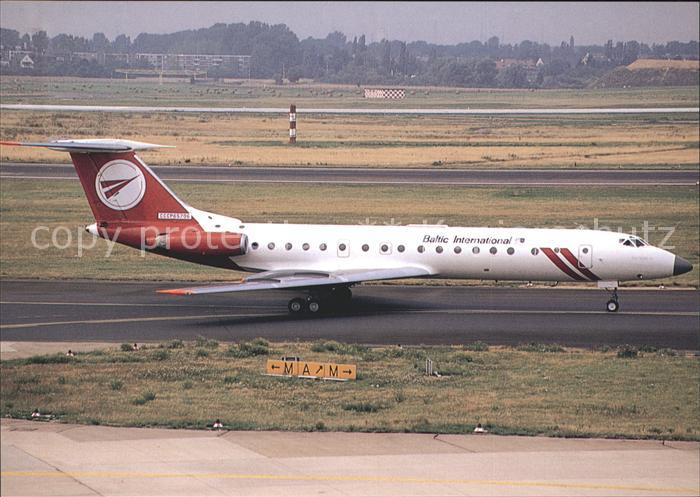 Flugzeuge Zivil Baltic International Tupolev 134B3 CCCP65706 c/n 63425