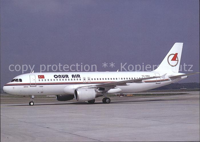 Flugzeuge Zivil Onur Air A320-211 TC-ONA c/n 288