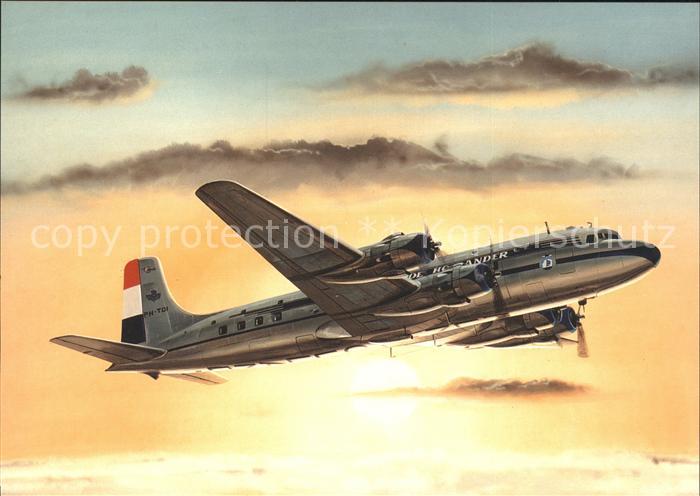 Flugzeuge Zivil KLM Royal Dutch Airlines Douglas DC-6 PH-TDI