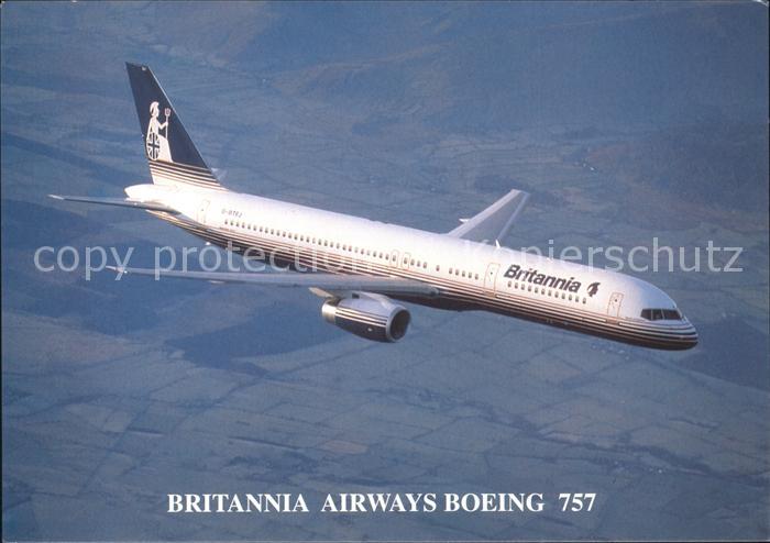 Flugzeuge Zivil Britannia Airways Boeing 757 G-BTEJ