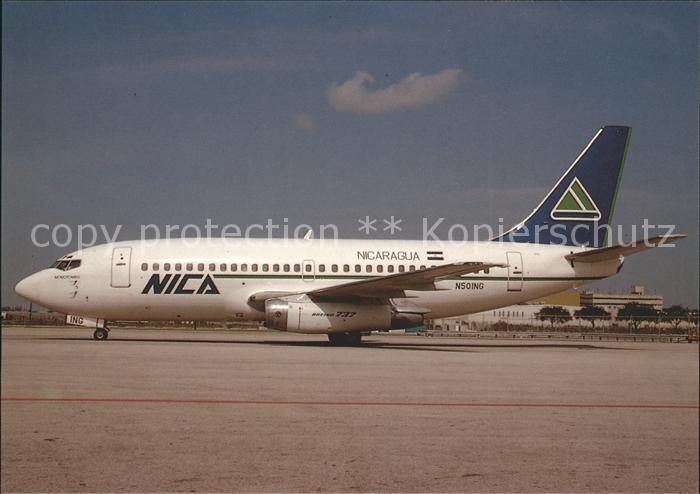 Flugzeuge Zivil Nica Nicaragua Boeing B737-2T5 N501NG c/n 22395
