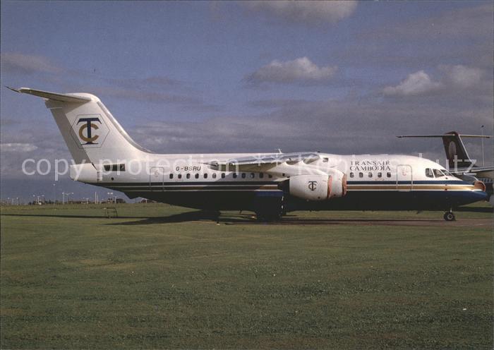 Flugzeuge Zivil Transair Cambodia BAe 146-200 G-BSRU c/n 2018
