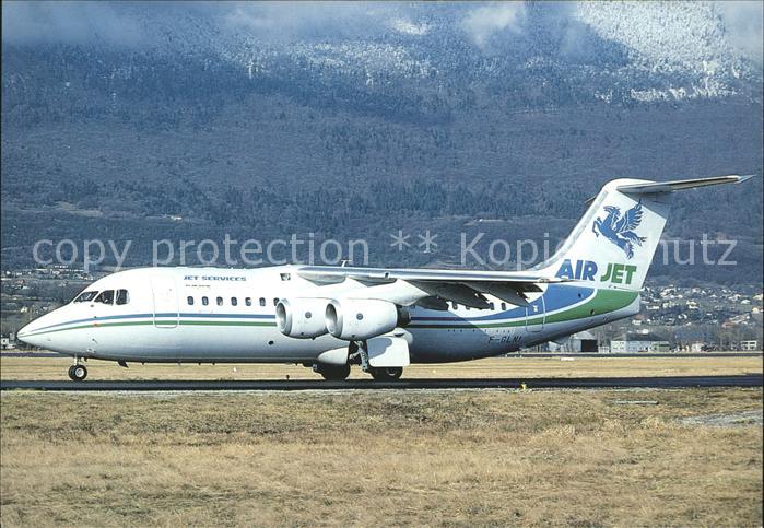 Flugzeuge Zivil Air Jet BAe 146-200 F-GLNI