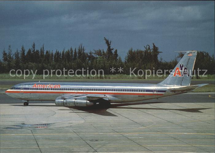 Flugzeuge Zivil American Airlines Boeing 707-323C N8406