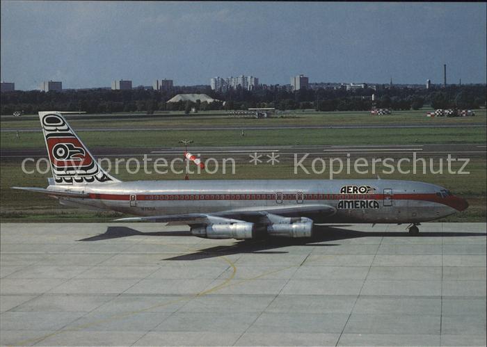 Flugzeuge Zivil AeroAmerica Boeing 707-123B N7521A
