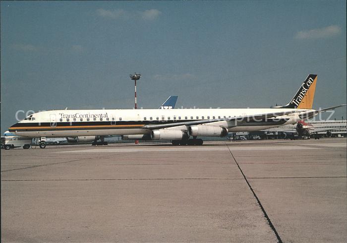 Flugzeuge Zivil Trans Continental DC8-63 N820TC c/n 45099/377