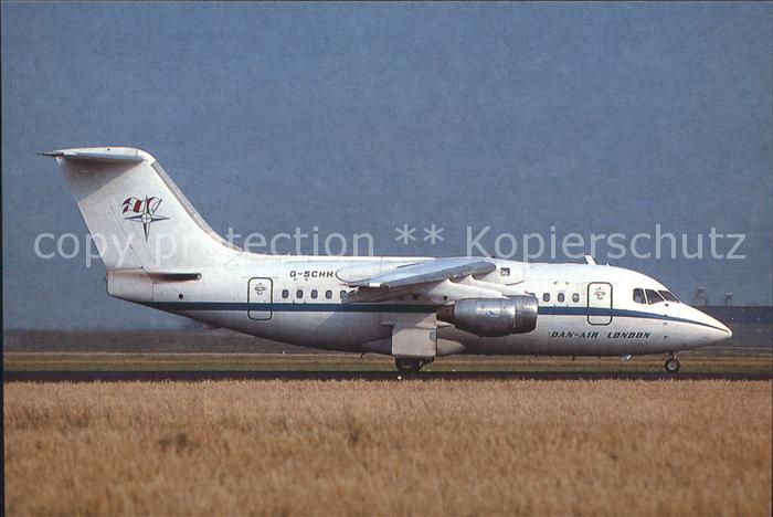 Flugzeuge Zivil Dan Air BAe 146 G-SCHH