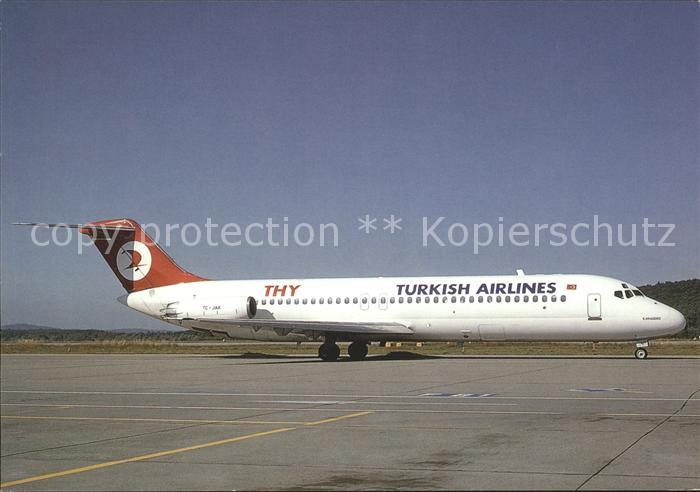Flugzeuge Zivil THY Turkish Airlines McDonnell Douglas
