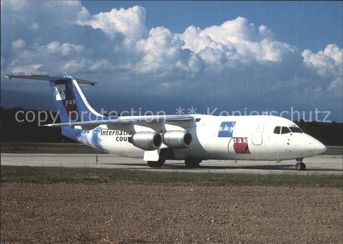 Flugzeuge Zivil Sky Pak International BAE 146-300 G-TJPM cn E3150